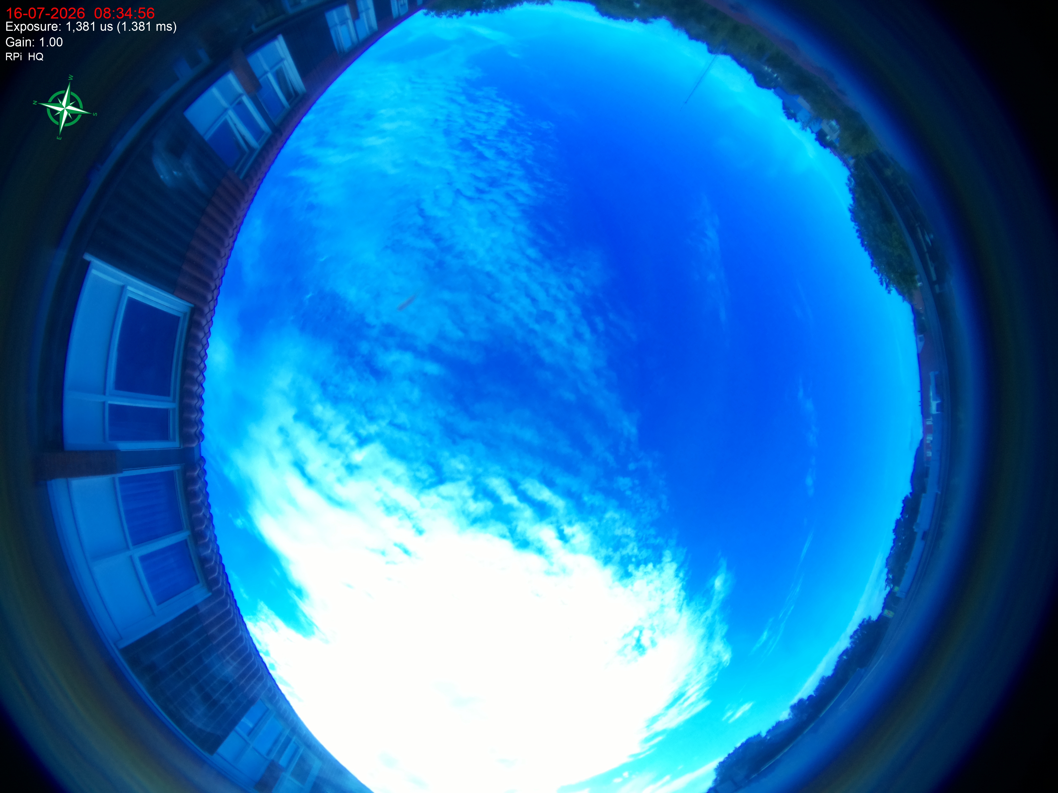 Laatste AllSky beeld
