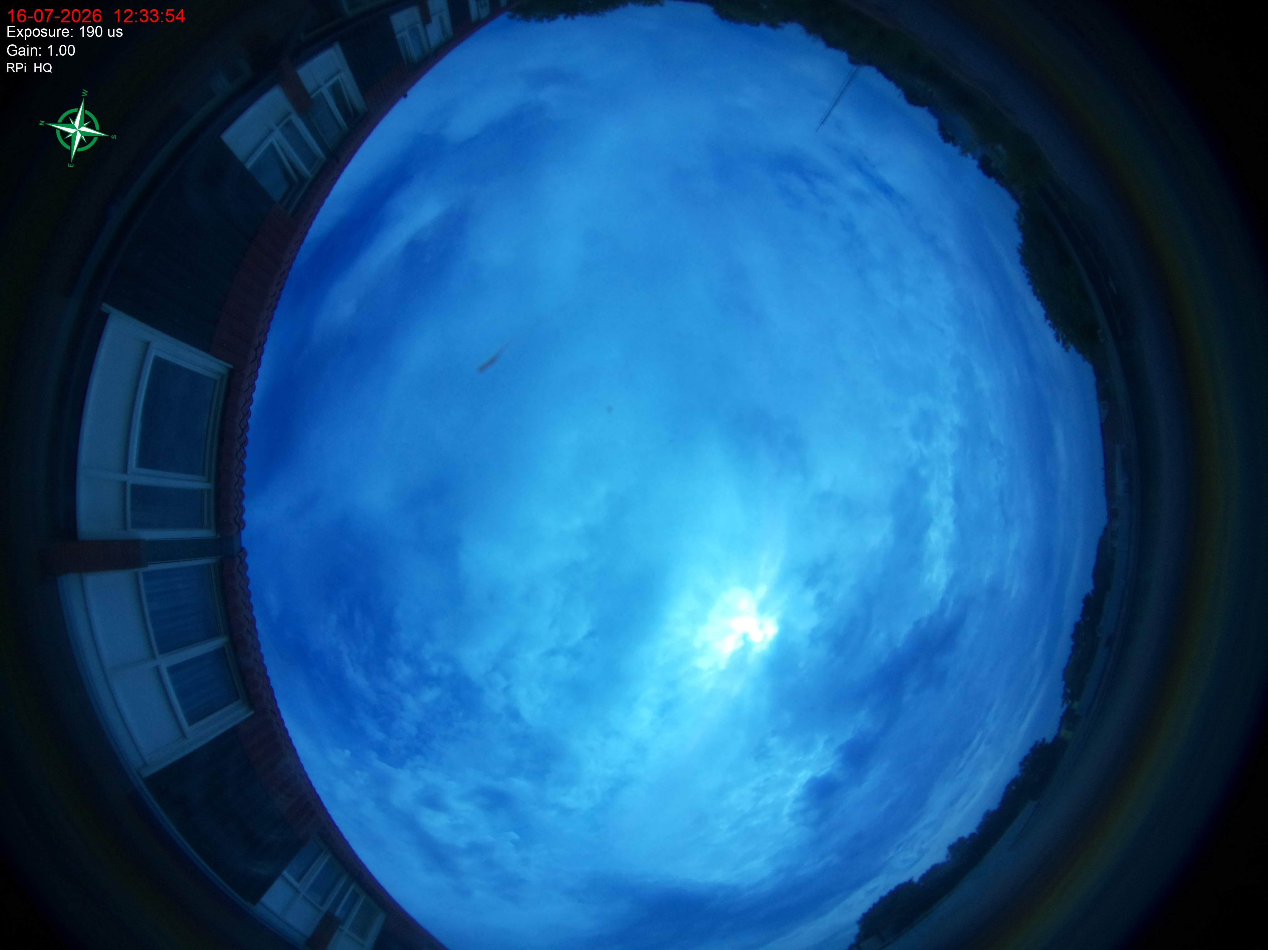 Laatste AllSky beeld